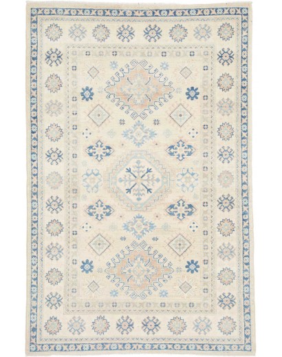 Tappeto Kazak Afghanistan bianco 117x178