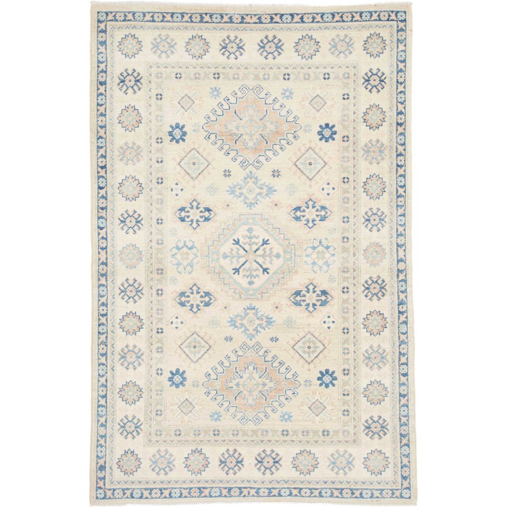 Tappeto Kazak Afghanistan bianco 117x178