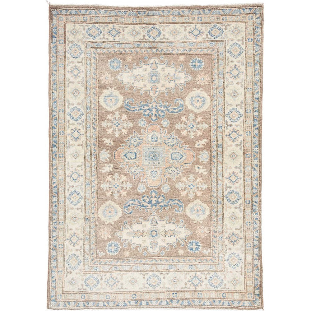 Tappeto Kazak Afghanistan bianco marrone 119x169