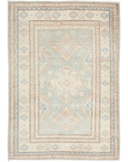 Tappeto Kazak Afghanistan bianco 103x145
