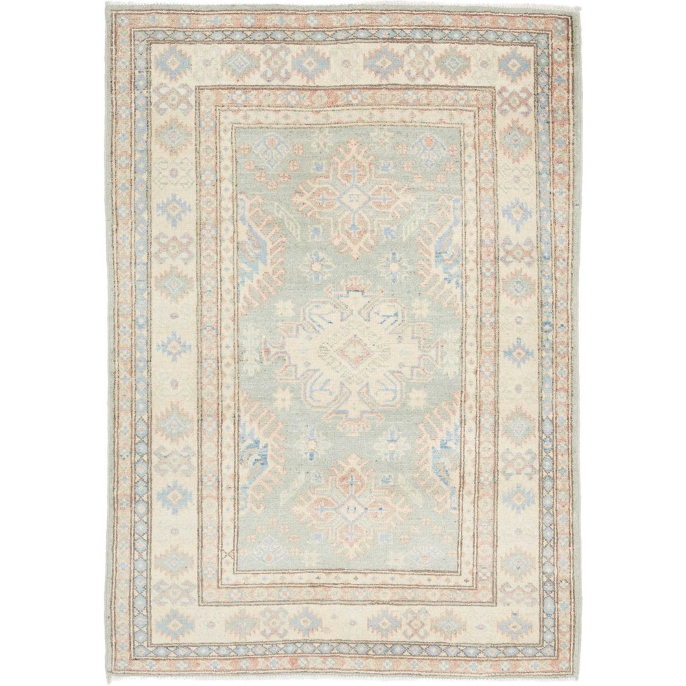 Tappeto Kazak Afghanistan bianco 103x145