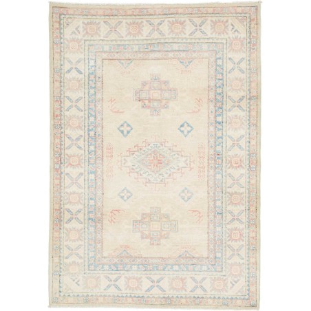 Tappeto Kazak Afghanistan bianco 104x148