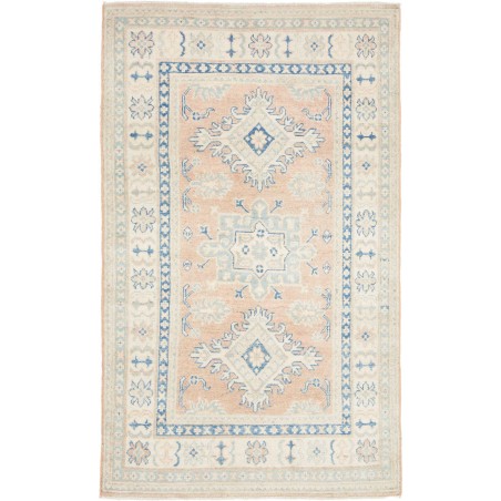 Tappeto Kazak Afghanistan bianco 96x158
