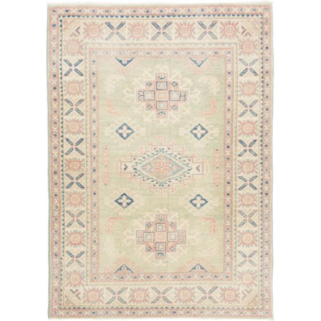 Tappeto Kazak Afghanistan bianco 99x138