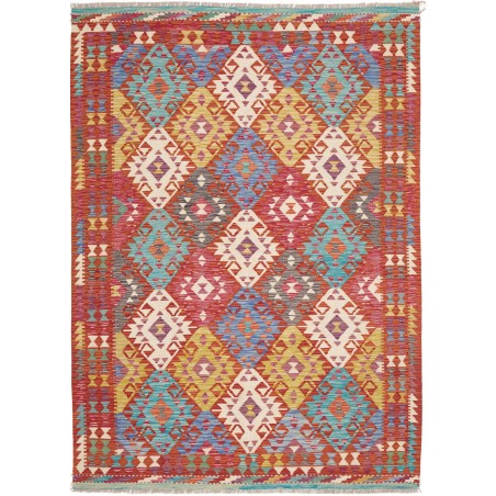 Tappeto Kilim Afghanistan marrone 167x242