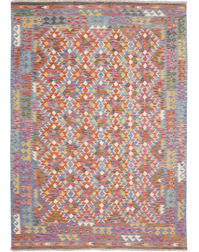 Tappeto Kilim Afghanistan marrone 172x247