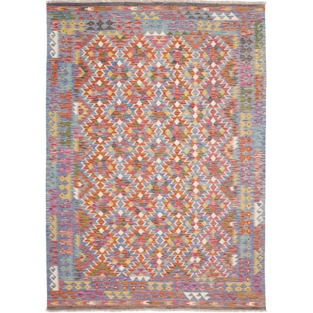 Tappeto Kilim Afghanistan marrone 172x247