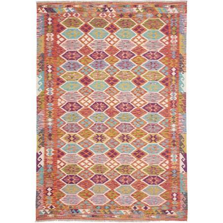 Tappeto Kilim Afghanistan marrone 176x257