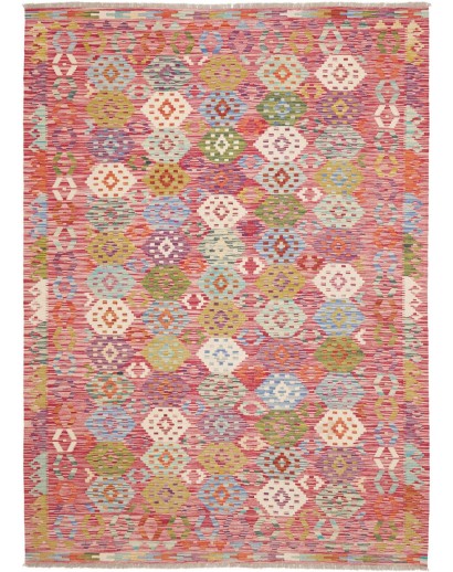 Tappeto Kilim Afghanistan marrone 180x247