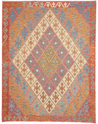 Tappeto Kilim Afghanistan marrone 189x240