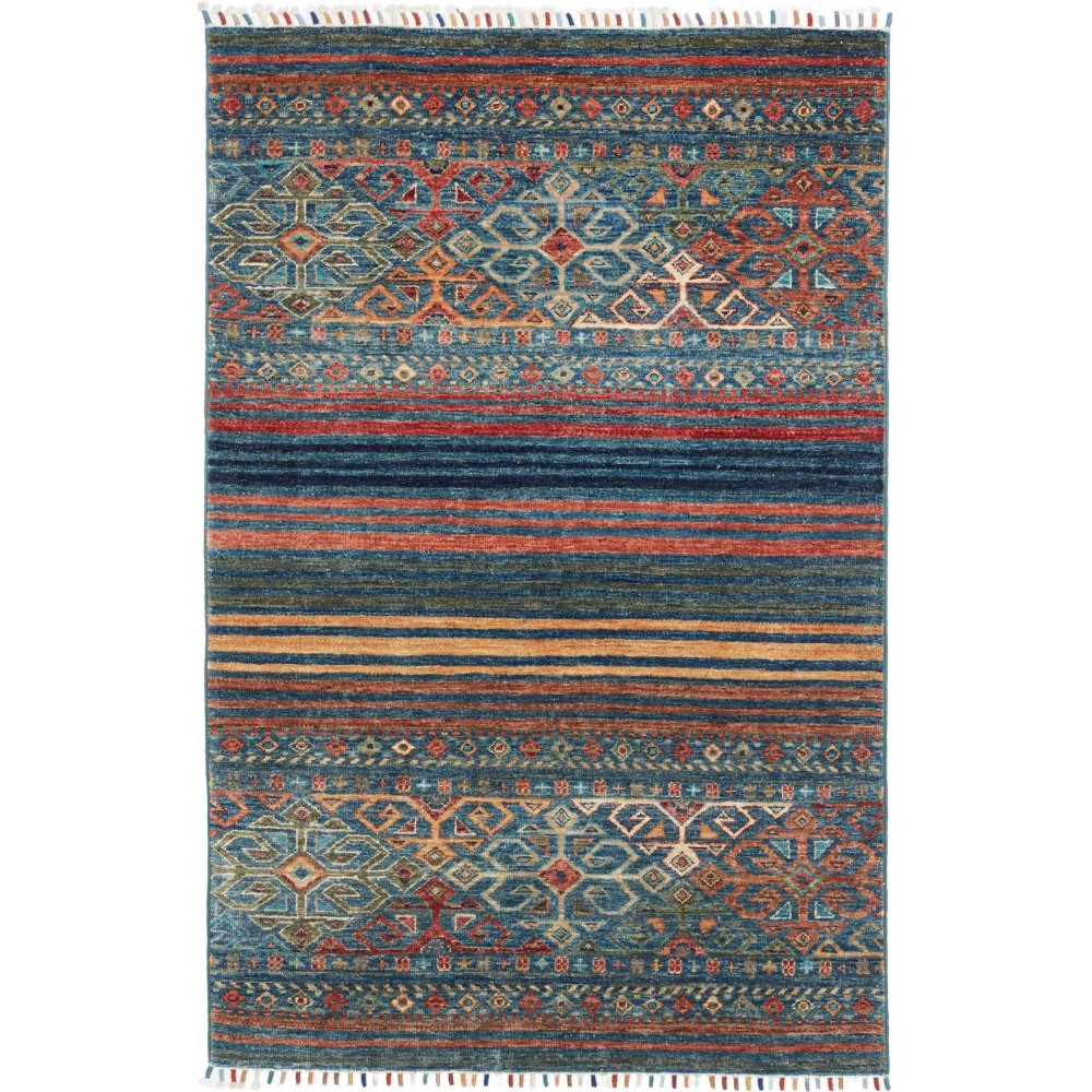 Tappeto Rubin Pakistan grigio marrone 96x149