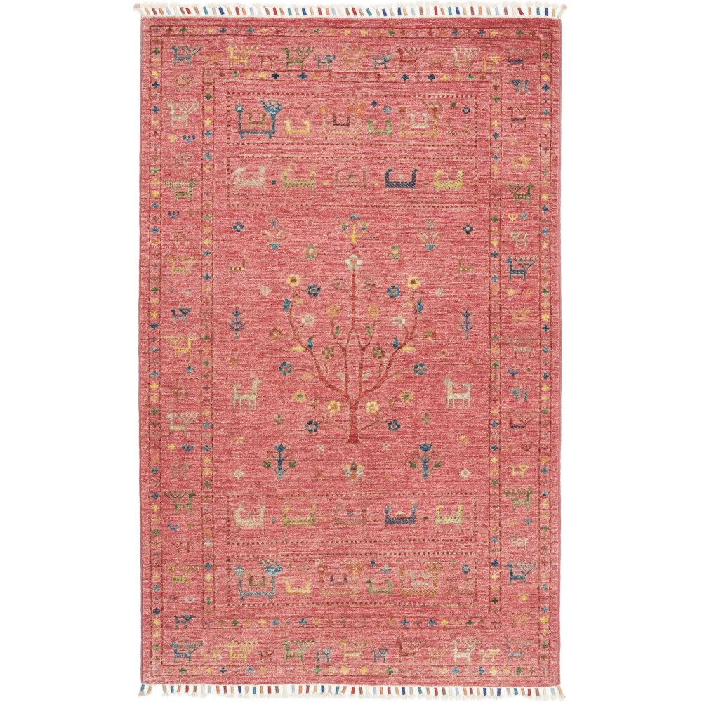 Tappeto Rubin Pakistan marrone bianco 97x155
