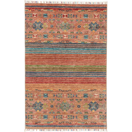 Tappeto Rubin Pakistan marrone rosso 99x150