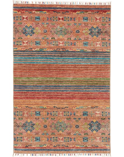 Tappeto Rubin Pakistan marrone rosso 101x150