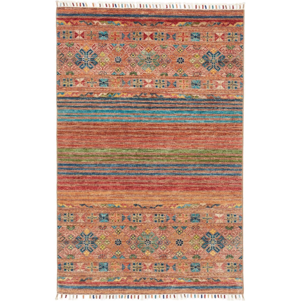 Tappeto Rubin Pakistan marrone rosso 101x150