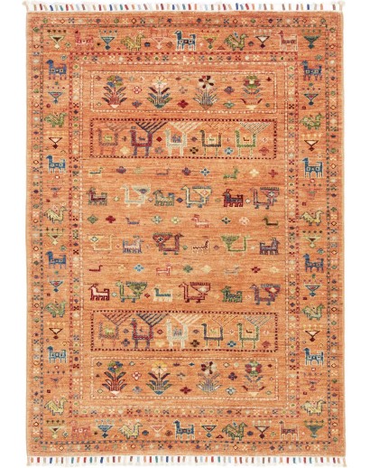 Tappeto Rubin Pakistan arancione 96x134
