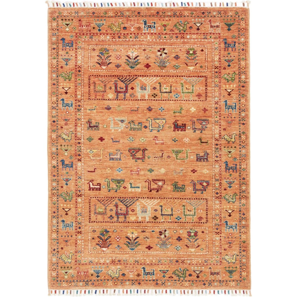 Tappeto Rubin Pakistan arancione 96x134