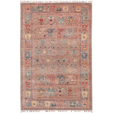 Tappeto Rubin Pakistan marrone grigio 103x154