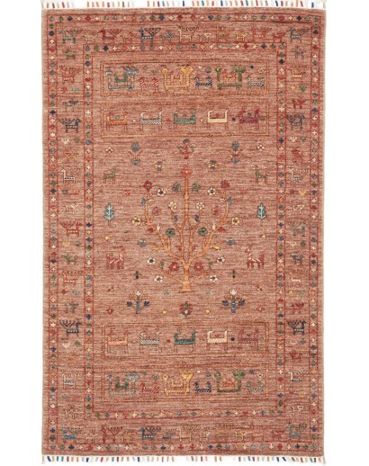 Tappeto Rubin Pakistan rosso bianco 97x154