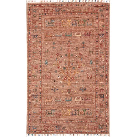 Tappeto Rubin Pakistan rosso bianco 97x154