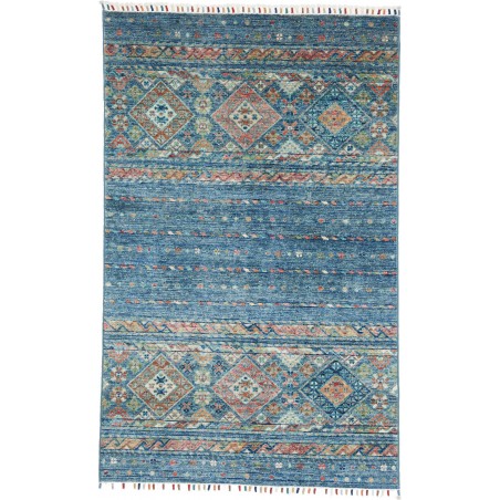 Tappeto Rubin Pakistan grigio bianco 99x157