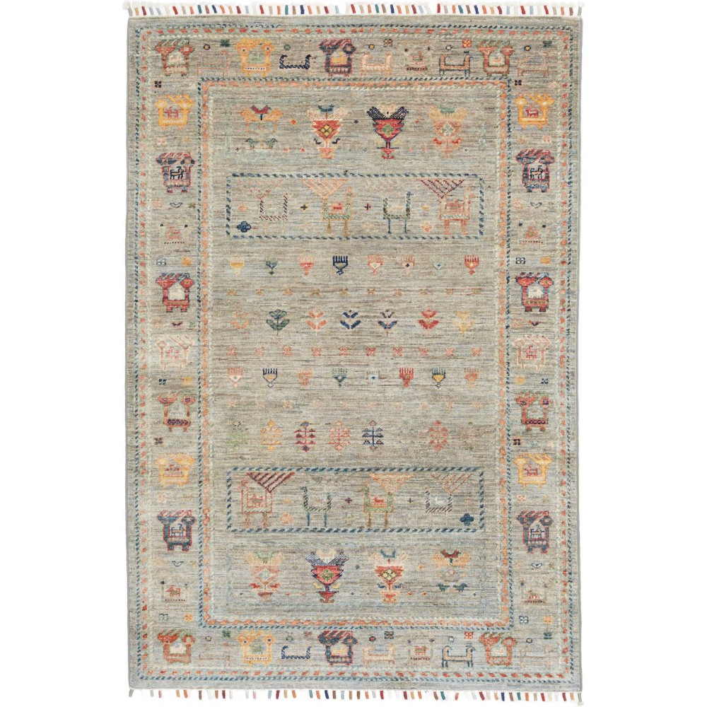 Tappeto Rubin Pakistan azzurro 100x150