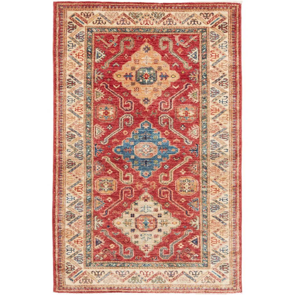 Tappeto Kazak Fine Pakistan marrone 101x157