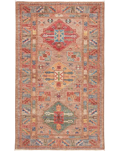 Tappeto Kazak Fine Pakistan marrone 85x142