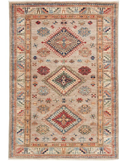 Tappeto Kazak Fine Pakistan marrone 101x148