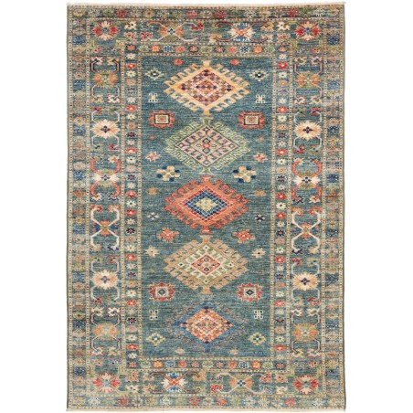 Tappeto Kazak Fine Pakistan bianco 103x154