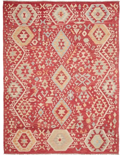 Tappeto Kilim Afghanistan marrone 191x251