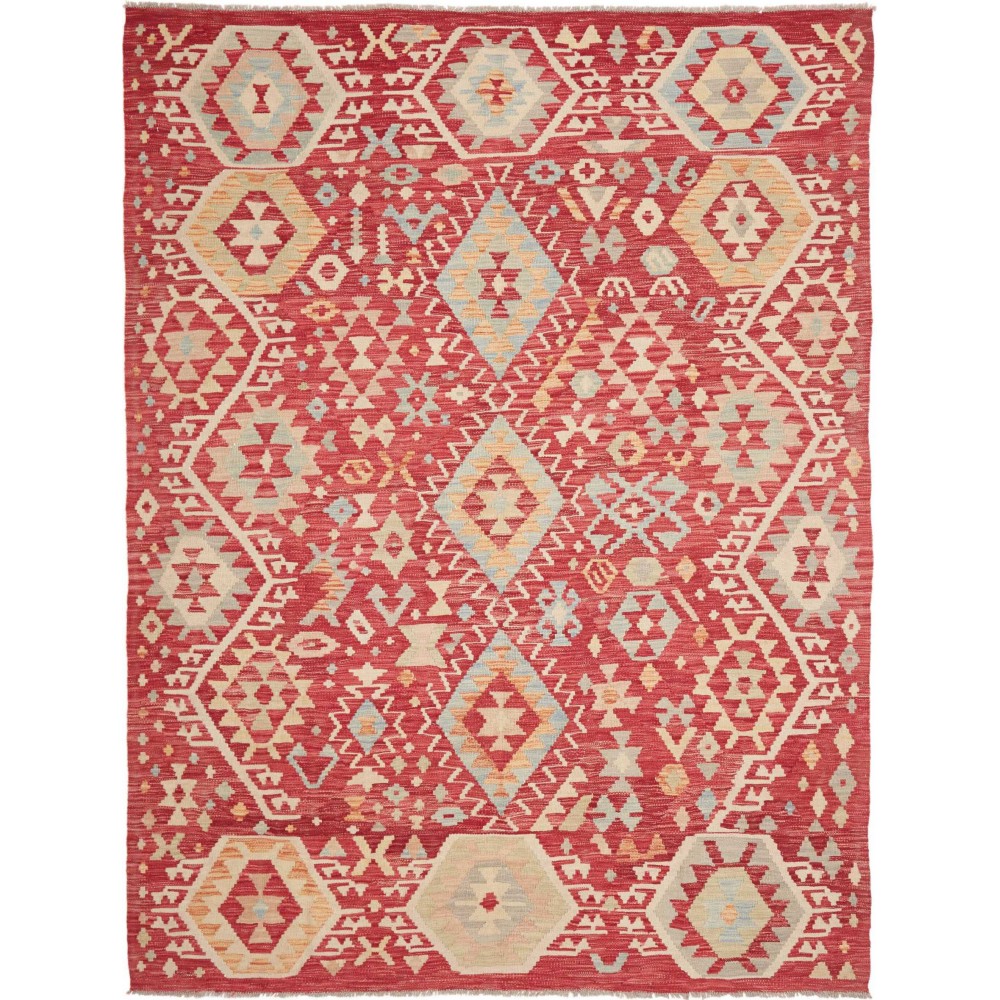 Tappeto Kilim Afghanistan marrone 191x251
