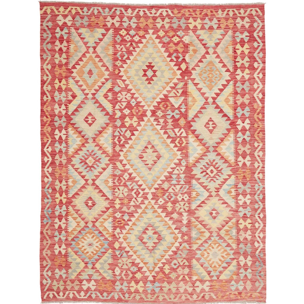 Tappeto Kilim Afghanistan marrone 184x241