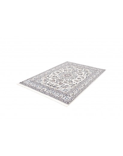 Tappeto Nain Kashmar Persia beige azzurro 168x238
