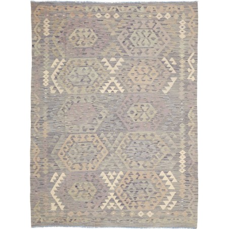 Tappeto Kilim Afghanistan azzurro 177x242