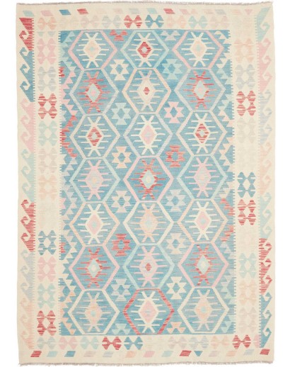 Tappeto Kilim Afghanistan bianco 176x242