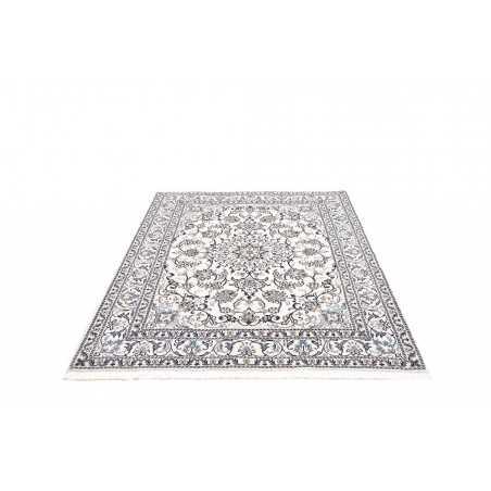 Tappeto Nain Kashmar Persia beige azzurro 168x238