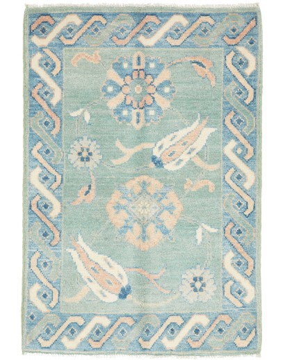 Tappeto Kazak Afghanistan beige giallo 64x92