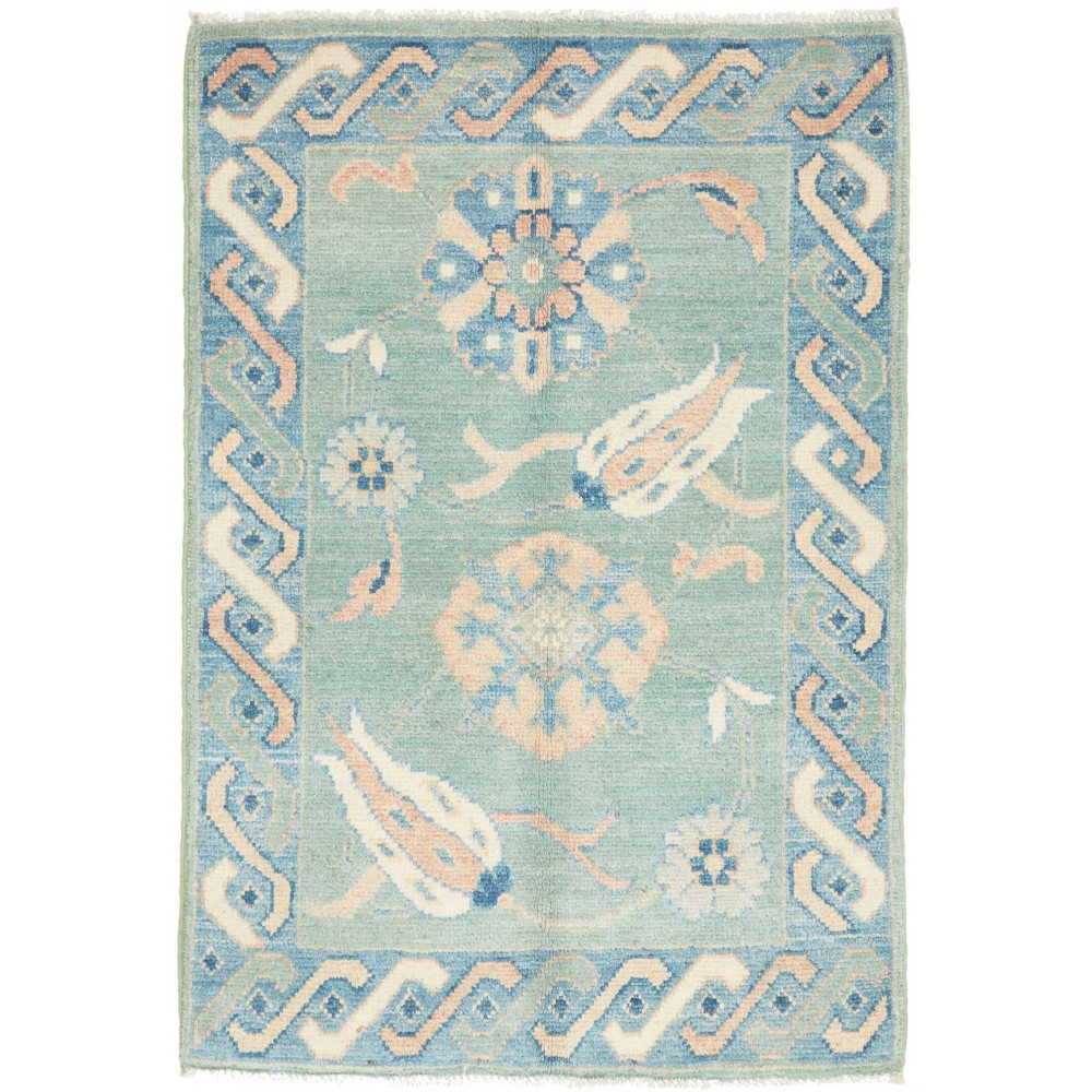 Tappeto Kazak Afghanistan beige giallo 64x92