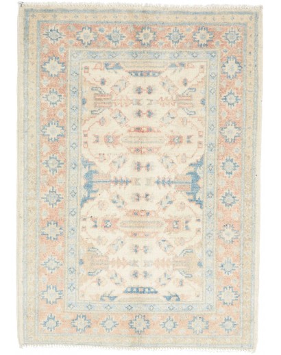 Tappeto Kazak Afghanistan bianco 66x90