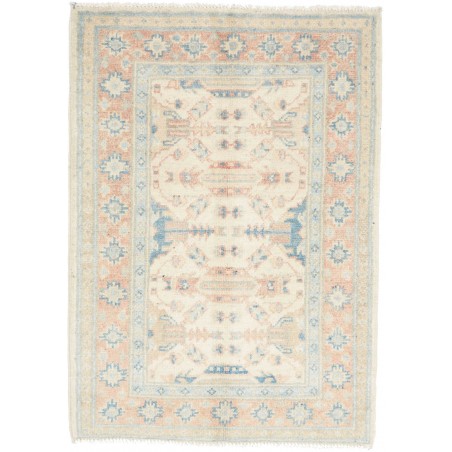 Tappeto Kazak Afghanistan bianco 66x90