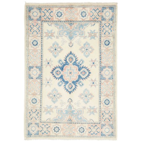 Tappeto Kazak Afghanistan bianco 62x90