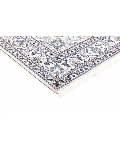 Tappeto Nain Kashmar Persia beige azzurro 168x238
