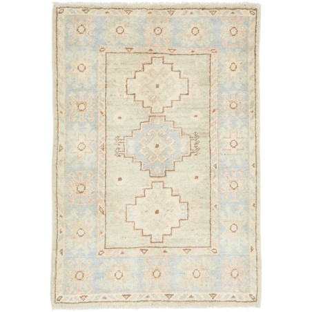 Tappeto Kazak Afghanistan bianco 64x92