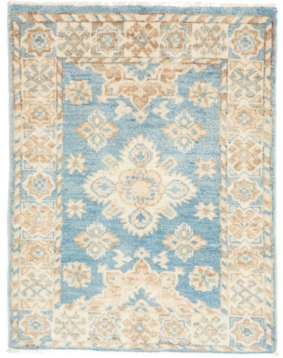 Tappeto Kazak Afghanistan bianco 64x82
