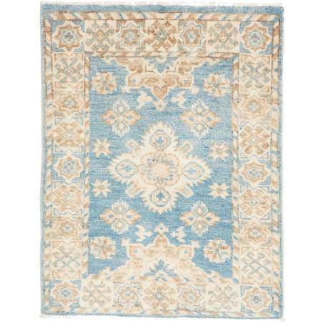 Tappeto Kazak Afghanistan bianco 64x82