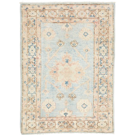 Tappeto Kazak Afghanistan bianco 63x88