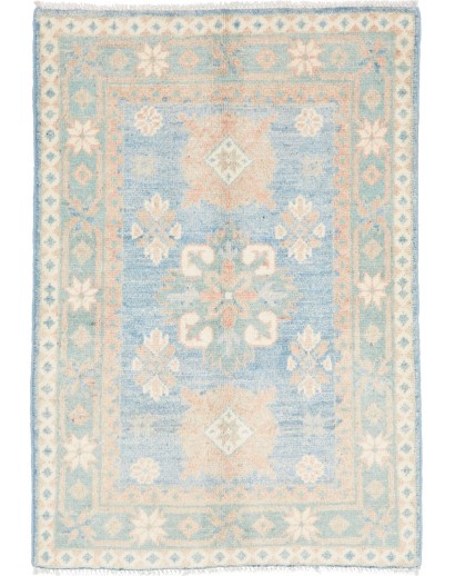 Tappeto Kazak Afghanistan bianco 61x87