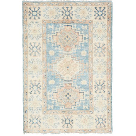 Tappeto Kazak Afghanistan bianco 59x87