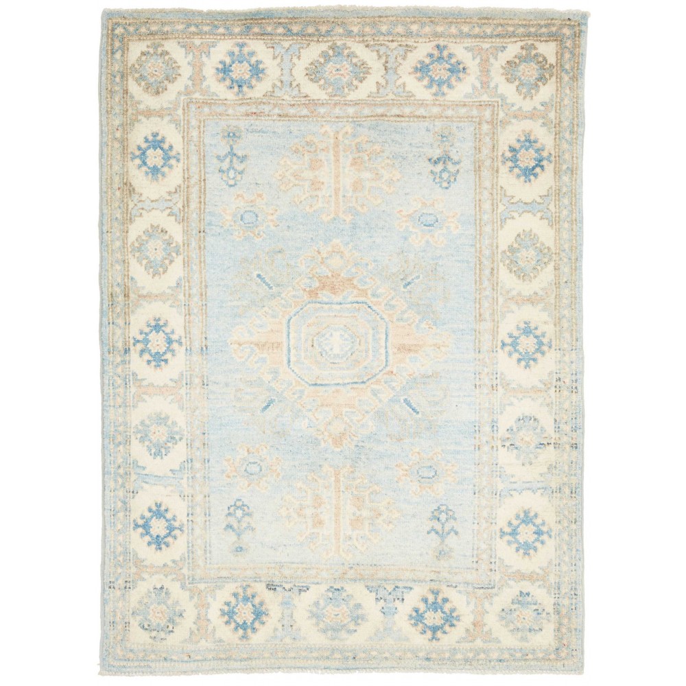 Tappeto Kazak Afghanistan bianco 86x119